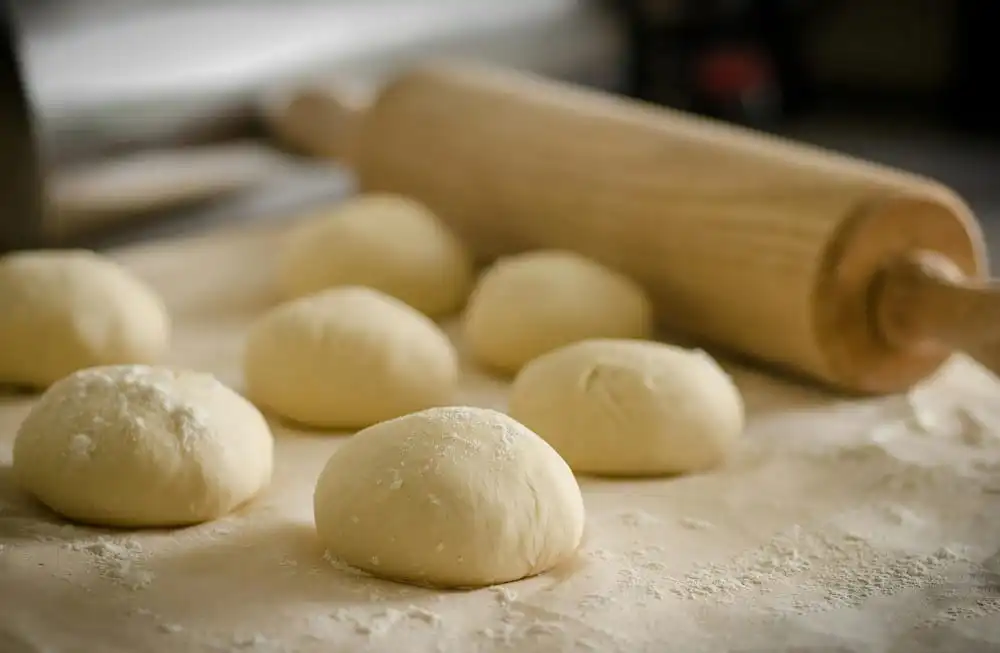 balls of dough